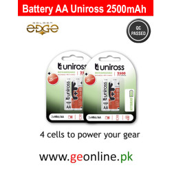 Battery AA Uniross 4 Cell 2500mAh
