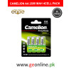 Combo 1.5V Device Supported AA Camelion 2500mAh Always Ready Rechargeable 4 Cells