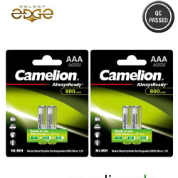 Camelion 800mAh AAA Rechargeable Battery 4 Pack Camelion 800mAh AAA Rechargeable Battery 4 Pack
