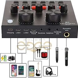 ICON Portable 18 Sound Effects V8 ABS Live Sound Card Set Mobile Phone Computer Game Live Sound Card ICON Portable 18 Sound Effects V8 ABS Live Sound Card Set Mobile Phone Computer Game Live Sound Card