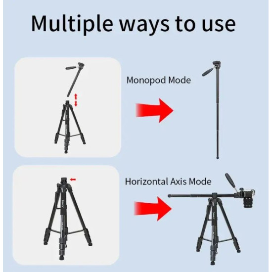 Jmary KP-2294 Professional Over Head Tripod