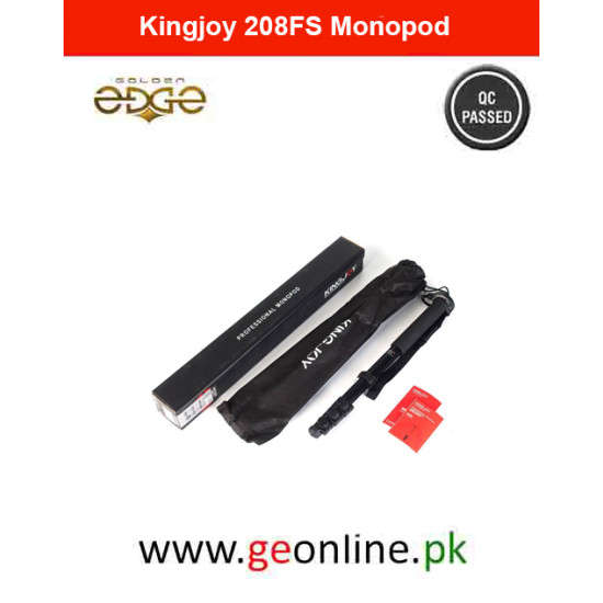 Kingjoy MP208FS 3 Section black Flip Lock Monopod For DSLR Camera Video Kingjoy MP208FS 3 Section black Flip Lock Monopod For DSLR Camera Video