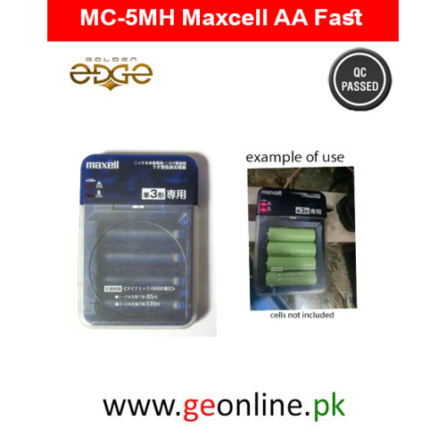 MC-5MH Maxcell AA Fast Made In Japan Charger Auto Cut Multi Channel
