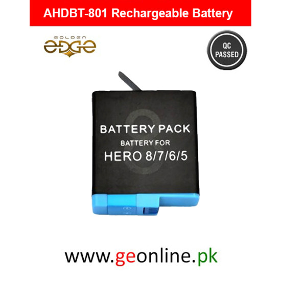 AHDBT-801 1220mAh Rechargeable Battery for GoPro Hero 8/7/6/5 Camera