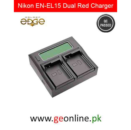 Dual Smart Charger with LCD Screen for Nikon EN-EL15 Nikon d7000, v1, d600, d800, d800e, d7100, d610, d810, d810a, d750, d7200, d500 cameras Dual Smart Charger with LCD Screen for Nikon EN-EL15 Nikon d7000, v1, d600, d800, d800e, d7100, d610, d810, d810a, d750, d7200, d500 cameras