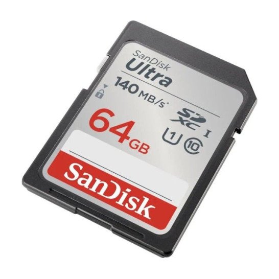 SanDisk Ultra 64GB microSD UHS-I 140Mb/s Memory Card