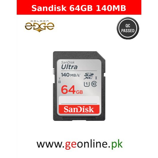 SanDisk Ultra 64GB microSD UHS-I 140Mb/s Memory Card