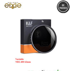 K&F Concept 62mm Variable Neutral Density ND Lens Filter K&F Concept 62mm Variable Neutral Density ND Lens Filter