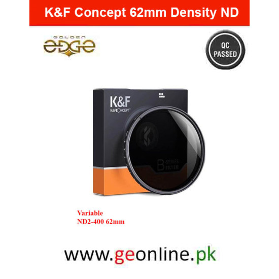 K&F Concept 62mm Variable Neutral Density ND Lens Filter K&F Concept 62mm Variable Neutral Density ND Lens Filter