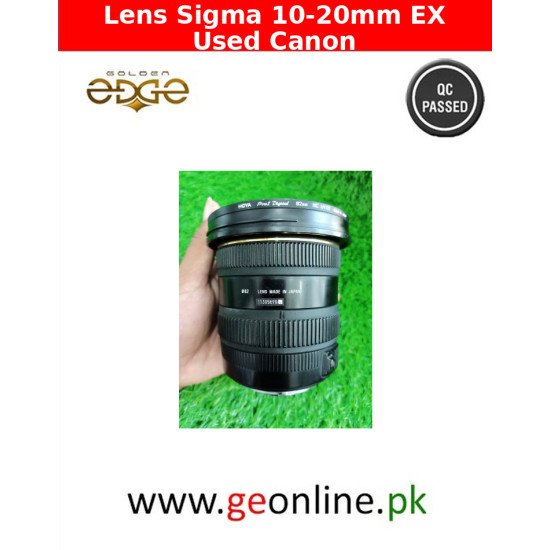 Lens Sigma 10-20mm EX Used Canon