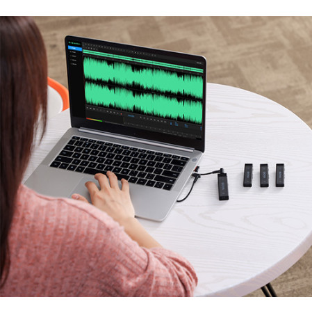 MIC BOYA BY-W4 Ultra-Compact Four-Channel 2.4GHz Wireless Microphone System with 2 year warranty