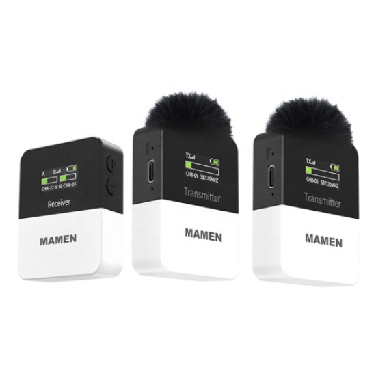 Mamen KT-W1-K2 Wireless Microphone 