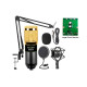 BM800 Large Circuit Condenser Microphone Full Kit Large Circuit Golden