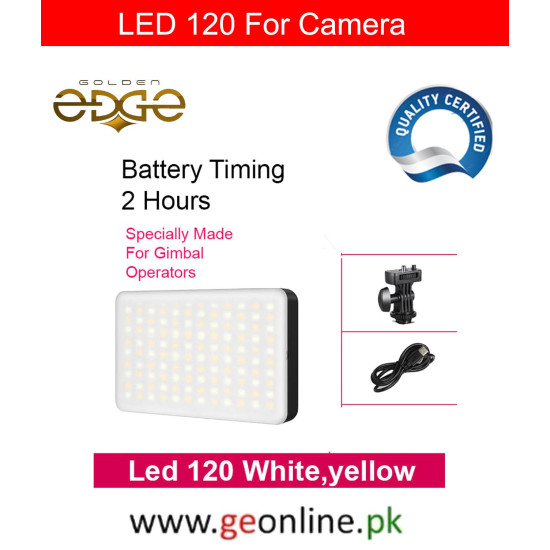 Buy LED 120 Video Light for DSLR & Mobile – Best Camera Light in Pakistan