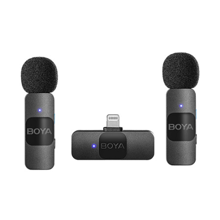 BY-V2 Wireless Mic for iPhone – 3 Years Warranty