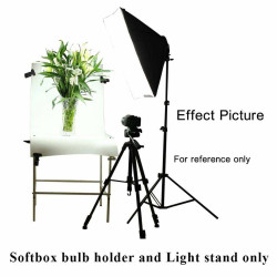 Continues Light Softbox 4 Bulb E27 Kit For Video Lighting 50x70 cm With 8806 Linco Stand Continues Light Softbox 4 Bulb E27 Kit For Video Lighting 50x70 cm With 8806 Linco Stand