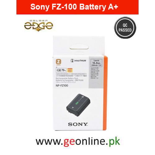 Sony NP-FZ100 Battery | For A6600, A9, A7III, A7RIII Cameras