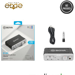 3 Years Warranty - BOYA BY-AM1 Dual-Channel Audio Mixer 3 Years Warranty - BOYA BY-AM1 Dual-Channel Audio Mixer