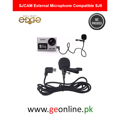 SJCAM External Microphone Compatible SJ6 Legend SJ7 Star and SJ360 SJCAM External Microphone Compatible SJ6 Legend SJ7 Star and SJ360