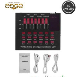 V8 Plus Sound Card Live Universal Internet Outdoor Live Broadcast Equipment ST TL Models V8PLUS English version