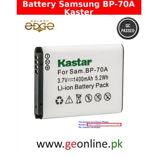 Battery Samsung BP-70A Kaster Replacement 1400mAh Li-Ion
