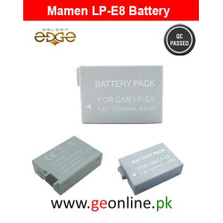 Mamen LP-E8 battery Canon EOS 550D, 600D, 650D and 700D cameras.