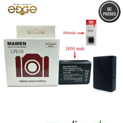 Canon EOS Mamen Battery LP-e10 For 1100D, 1200D, 1300D, 1500D, 2000D, 3000D, 4000D, Rebel T3, T5, T6, T7, T100 Canon EOS Mamen Battery LP-e10 For 1100D, 1200D, 1300D, 1500D, 2000D, 3000D, 4000D, Rebel T3, T5, T6, T7, T100