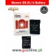 Nikon Camera Mamen Battery En-EL14 For D3100 D3200 DSLR, D5100 DSLR, Coolpix P7700 and Coolpix P7000 Digital