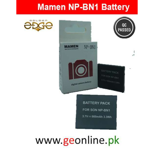 Mamen NP-BN1 Sony Battery for CyberShot Cameras BN1 NPBN1