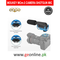 Moukey Video Microphone, Camera Microphone with Monitoring Function, Shotgun Mic Moukey Video Microphone, Camera Microphone with Monitoring Function, Shotgun Mic