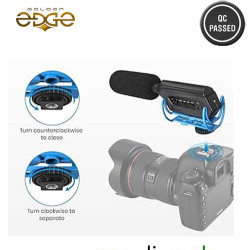 Moukey Video Microphone, Camera Microphone with Monitoring Function, Shotgun Mic Moukey Video Microphone, Camera Microphone with Monitoring Function, Shotgun Mic