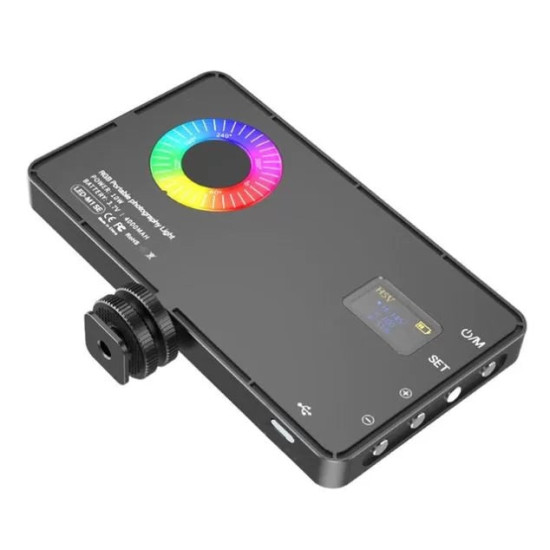 MAMEN SL-C02 Power Bank RGB Photography LED color fill light 2500-9000K special effects