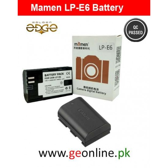 Mamen LP-e6 Battery For EOS 5D Mark IV / 5D Mark III / 5DS / 5DS R / 5D Mark II / 6D Mark II / 7D Mark II / 7D / 80D / 70D / 60D / 60Da