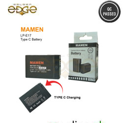 Mamen LP-e17 Type C Battery For EOS RP, Rebel T8i, T7i, T6i, T6s, SL2, SL3, EOS M3, M5, R10, M6 Mark II, 77D, 200D, 750D, 760D, 800D, 8000 Mamen LP-e17 Type C Battery For EOS RP, Rebel T8i, T7i, T6i, T6s, SL2, SL3, EOS M3, M5, R10, M6 Mark II, 77D, 200D, 750D, 760D, 800D, 8000