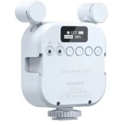 MEMEN RGB LED Light V-03 With Mic White