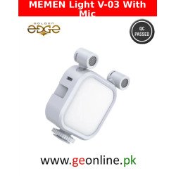 MEMEN RGB LED Light V-03 With Mic White