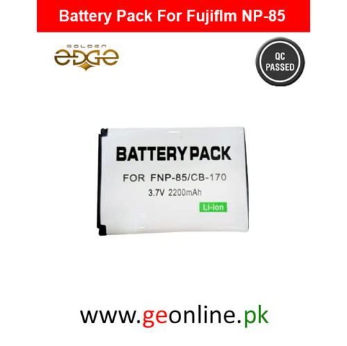 Fujifilm NP-85 Rechargeable Li-ion Battery Pack | For SL240/SL245/SL260/SL280/SL285/SL300 Cameras