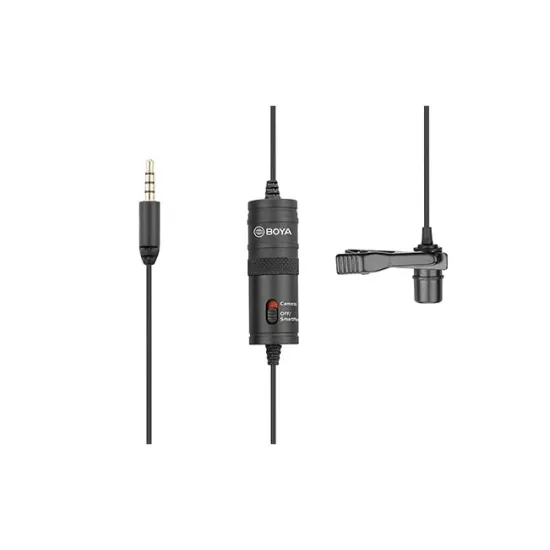 Mic Boya M1 BY-M1 Omni Directional Lavalier Microphone Mic Boya M1 BY-M1 Omni Directional Lavalier Microphone