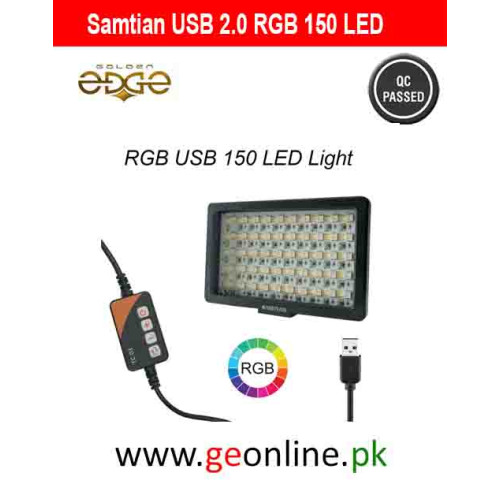 Samtian TC‑03 150‑LED RGB Video Light Samtian TC‑03 150‑LED RGB Video Light
