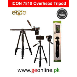 Icon Tripod 7810 Professional Overhead Tripod Plus Monopod Multipurpose For Mobiles, Mirrorless Cameras, DSLR etc Icon Tripod 7810 Professional Overhead Tripod Plus Monopod Multipurpose For Mobiles, Mirrorless Cameras, DSLR etc