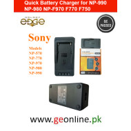 Quick Battery Charger for NP-990 NP-980 NP-F970 F770 F750