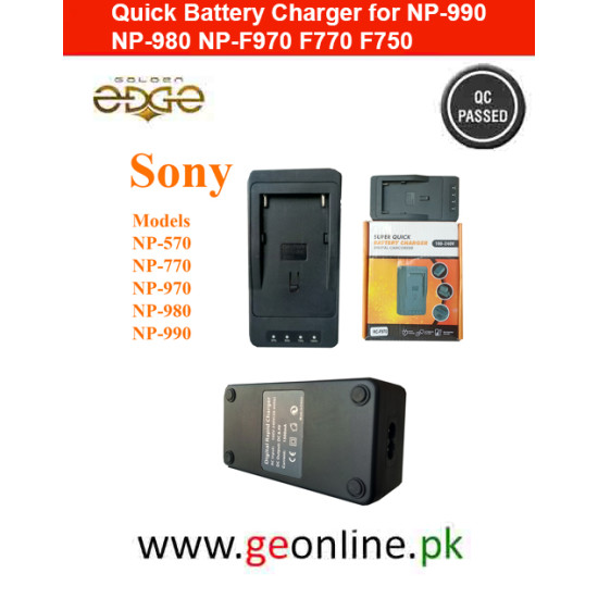 Quick Battery Charger for NP-990 NP-980 NP-F970 F770 F750 Quick Battery Charger for NP-990 NP-980 NP-F970 F770 F750