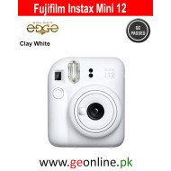 Fujifilm Instax Mini 12 Instant Camera Clay white