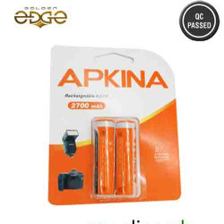 Apkina 2700 mAh AA Rechargeable Battery Apkina 2700 mAh AA Rechargeable Battery