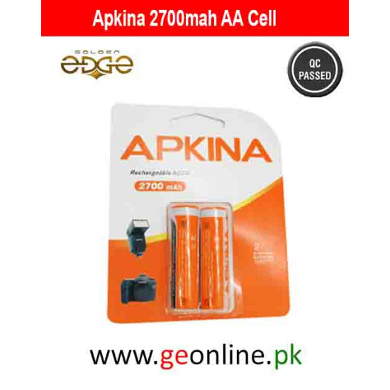 Apkina 2700 mAh AA Rechargeable Battery