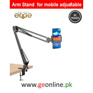  Arm Stand Adjustable Foldable For Mobile With Adjustable Mobile Holder And Table Mounting Clamp 