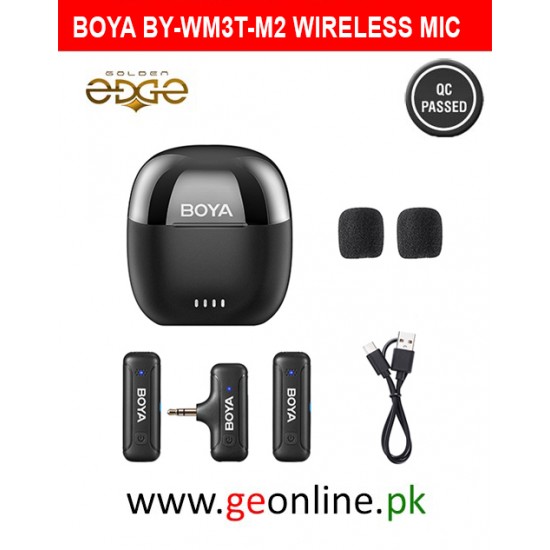 BOYA BY-WM3T-M2 Wireless Lavalier Microphone