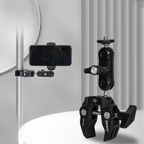 Jmary SR-56 Super Clamp for Mobile / Gopro / Camera