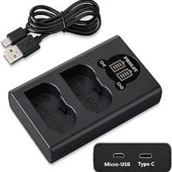 Dual Charger Caisi EN-EL25
