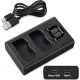 Dual Charger Caisi EN-EL25